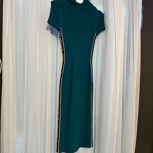 Michael Kors Lagoon Body-con Ribbed Dress - Picture 2 of 6